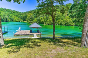 Waterfront Lake Cottage with Dock, Gentle Slope